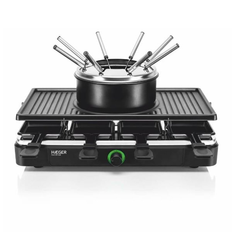 Image of Haeger 3in1 fonduta-grill-raclette