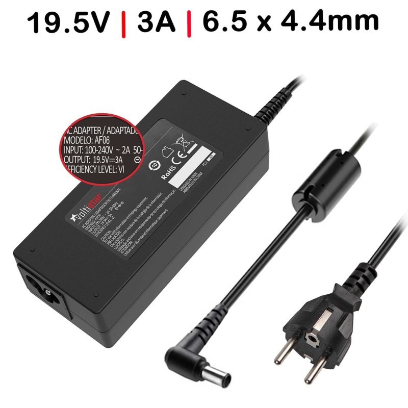 Image of Caricabatterie per laptop Sony 19,5 V 3 A 60 W