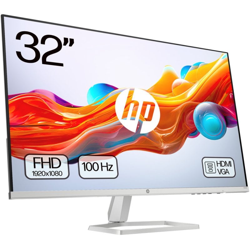 Image of HP Series 5 31.5 inch FHD Monitor - 532sf Monitor PC 80 cm (31.5") 1920 x 1080 Pixel Full HD LCD Argento