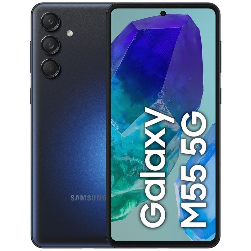 Image of Samsung Galaxy M55 5G 8/128 GB Nero Versione importata gratuita nell'UE cod079