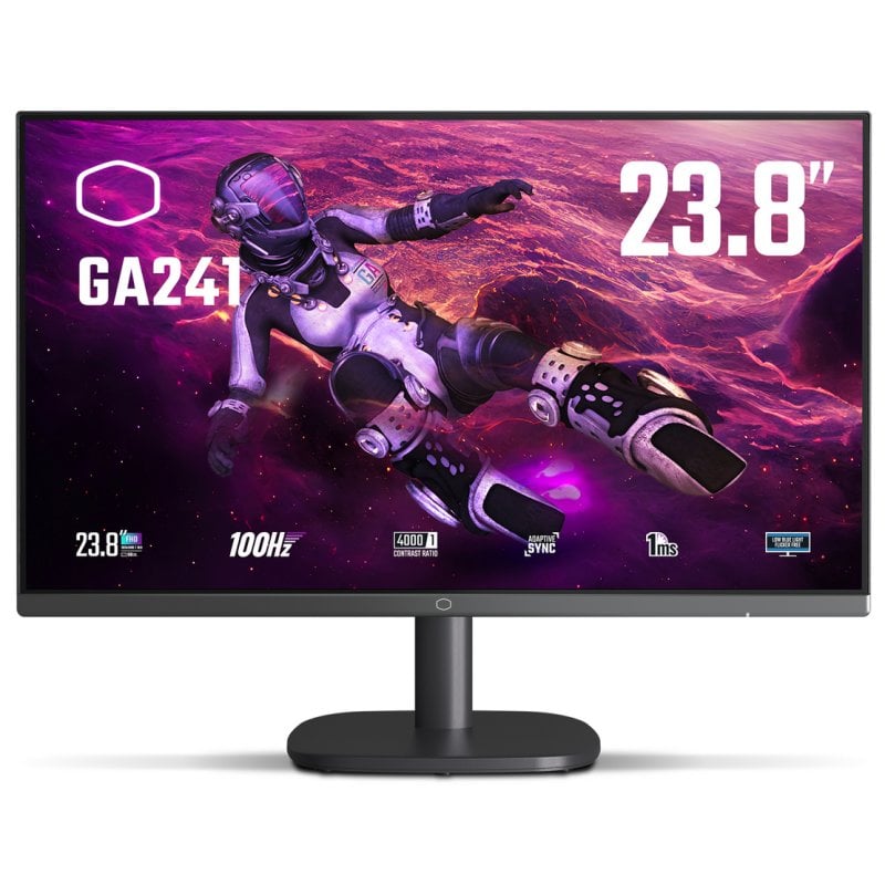 Image of Cooler Master Gaming GA241 Monitor PC 60,5 cm (23.8") 1920 x 1080 Pixel Full HD LCD Nero