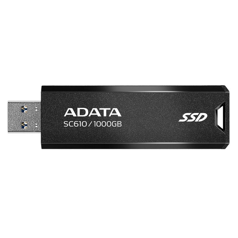 Image of SSD esterno ADATA SC610 1TB USB 3.2 Gen2 Nero