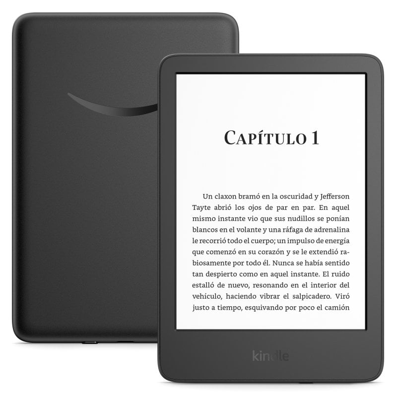 Kindle (2022) Livro Eletrónico 6" 16GB Preto Sem Publicidade