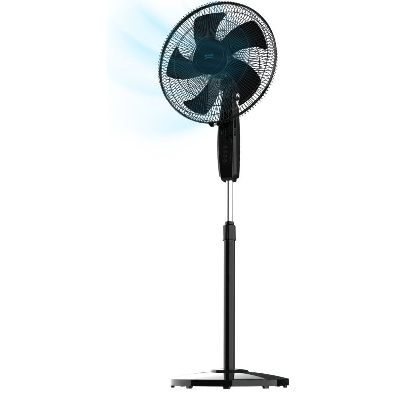 Cecotec Energysilence 515 Maxflow Black Ventilador de Pie 16" 45W con Temporizador Negro Cecotec Energysilence 515 Maxflow Black Ventilador de Pie 16" 45W con Temporizador Negro