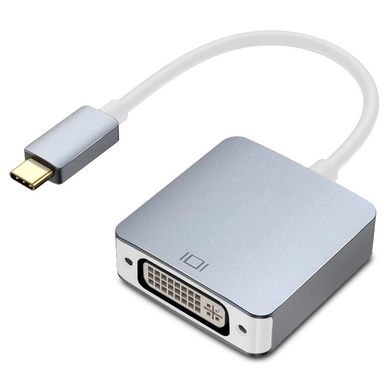 Image of Adattatore PcCom Essential da USB-C a DVI da 15 cm