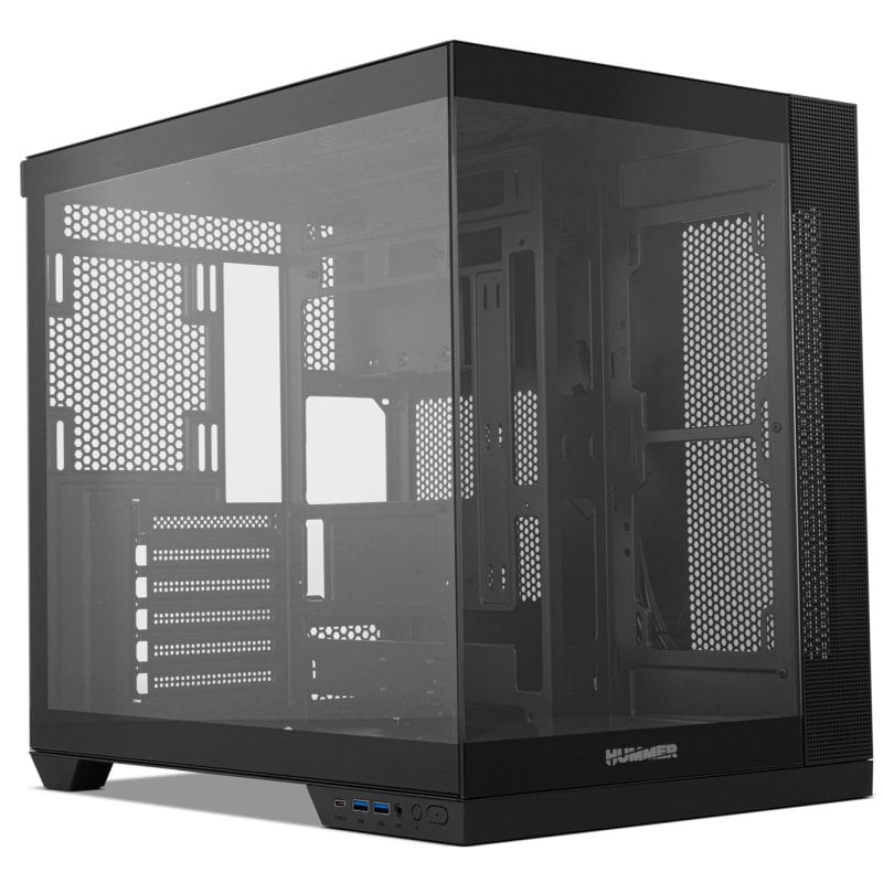 Image of NOX Hummer ASTRA NEO Mid-tower ATX doppio vetro temperato USB-C nero