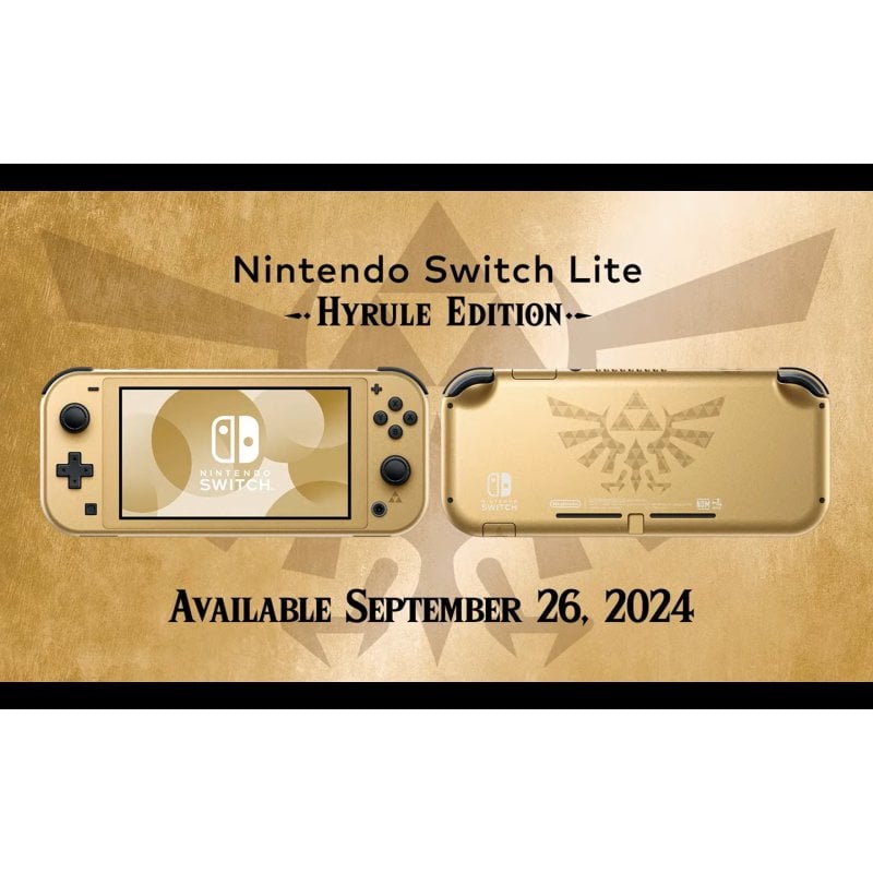 Nintendo Switch Lite Hyrule Edition + 12 mois Nintendo