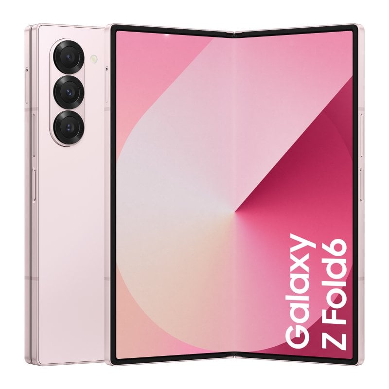 Samsung Galaxy Z Fold6 256GB Smartphone Plegable con IA Rosa Libre