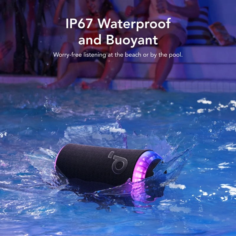 Enceinte Bluetooth Soundcore Glow – 30 W, Son 360°, IP67, Autonomie 18h - vue 4