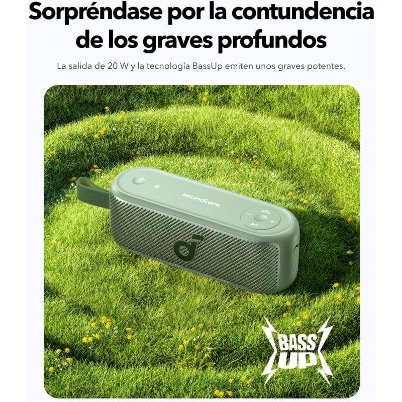 Enceinte Sans Fil Anker Motion 100 – 20 W, Son Haute Résolution, Étanchéité IPX7