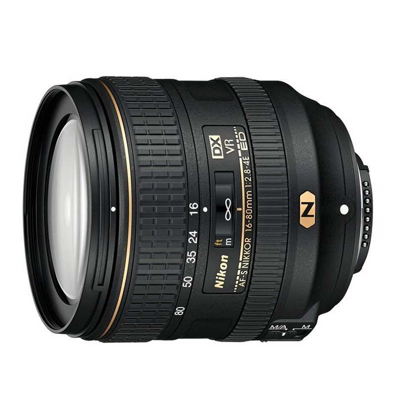 Image of Nikon AF-S DX NIKKOR 16-80mm f/2.8-4E ED VR SLR Obiettivi con zoom standard Nero