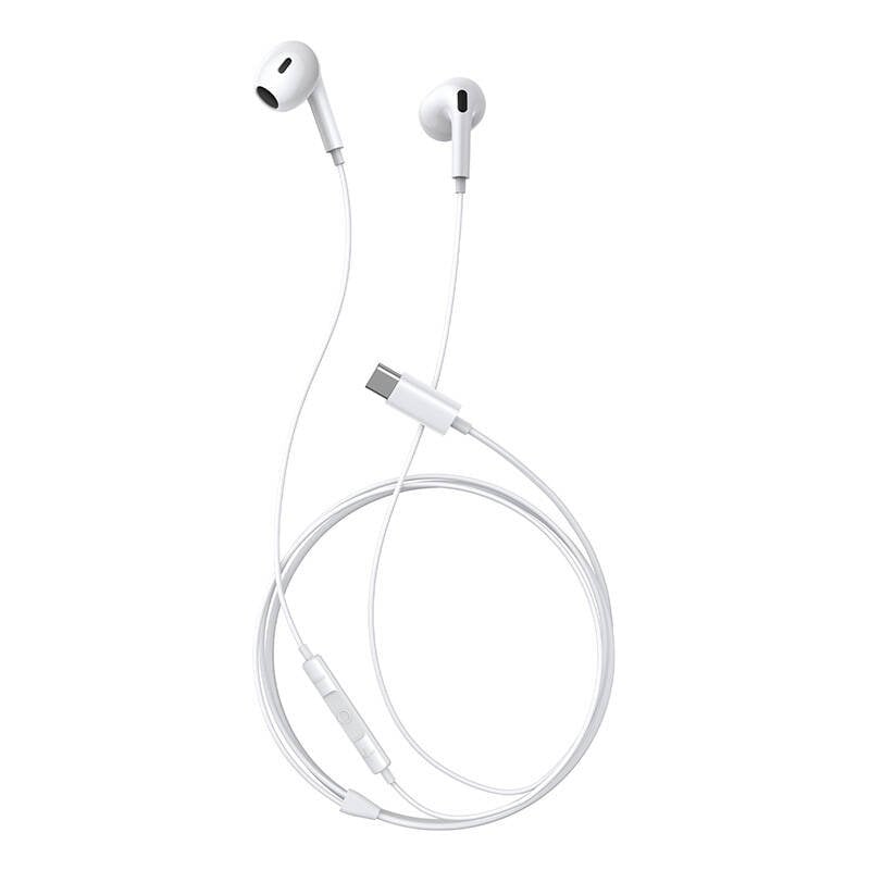 Baseus Encok CZ17 Auriculares Intraurais USB-C Brancos
