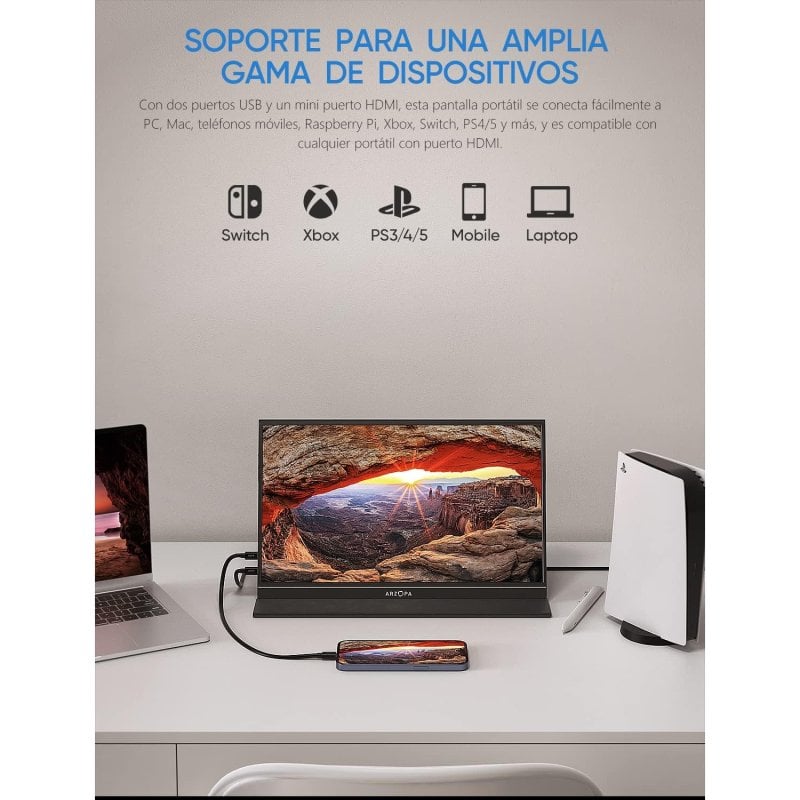 Monitor ARZOPA S1 Table 15.6