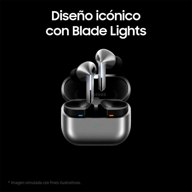 Samsung Galaxy Buds3 Pro Auriculares Inalámbricos Bluetooth Grises