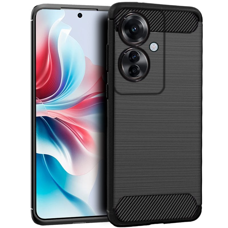 Image of Custodia Cool nero Charcoal per Oppo Reno 11F 5G