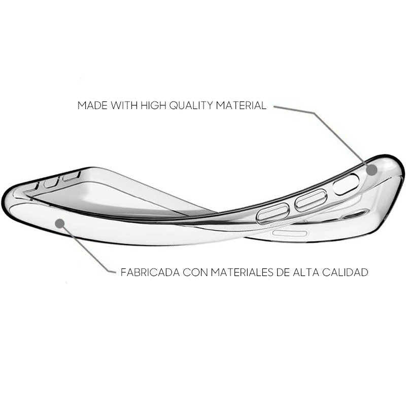 Tcl 505 Cover Custodia Slim Nera Pellicola Vetro Temperato Per - Foto 6