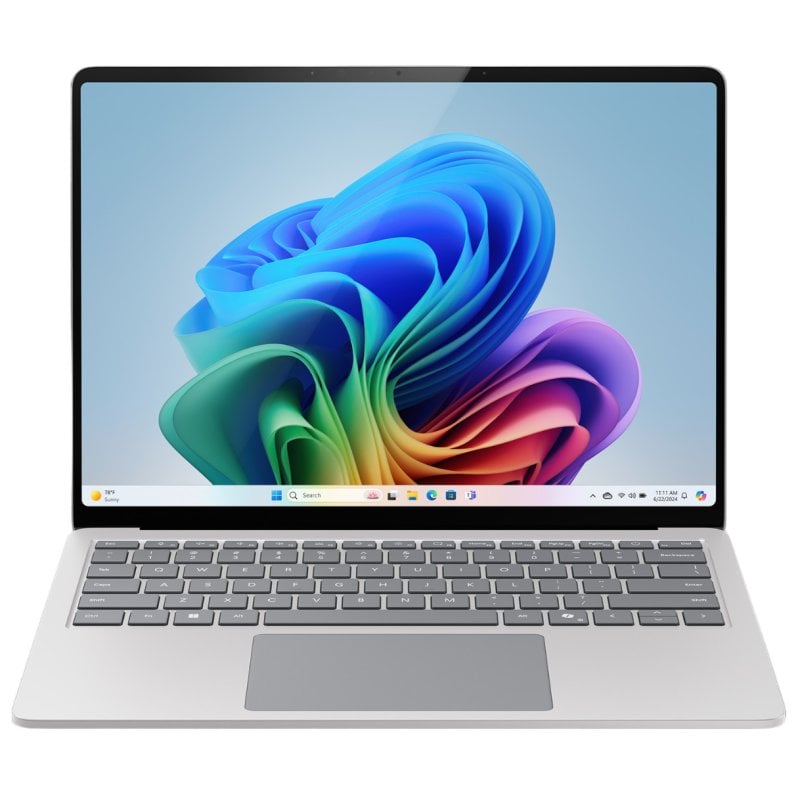 Microsoft Surface Laptop 7 Platino Qualcomm Snapdragon X Elite X1E-80-100/16GB/512GB SSD/13.8" Táctil