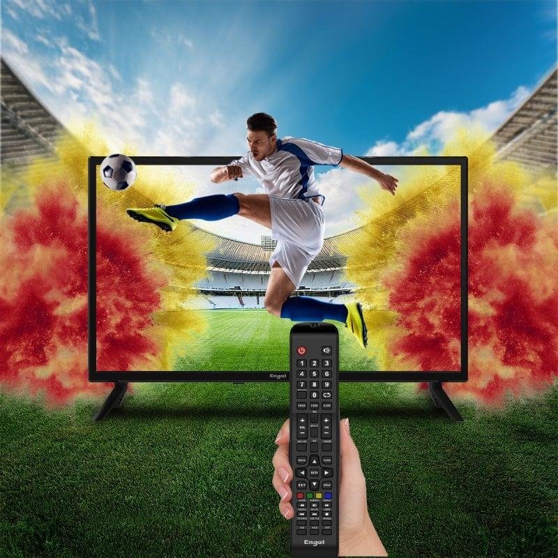 TV LED Tutu 24 Pouces HD - Triple Tuner, Enregistrement USB, Neuve