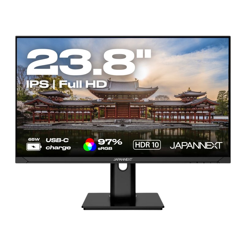 JAPANNEXT JN-IPS238FHDR-C65W-HSP 23.8" LED IPS FullHD 75Hz FreeSync USB-C