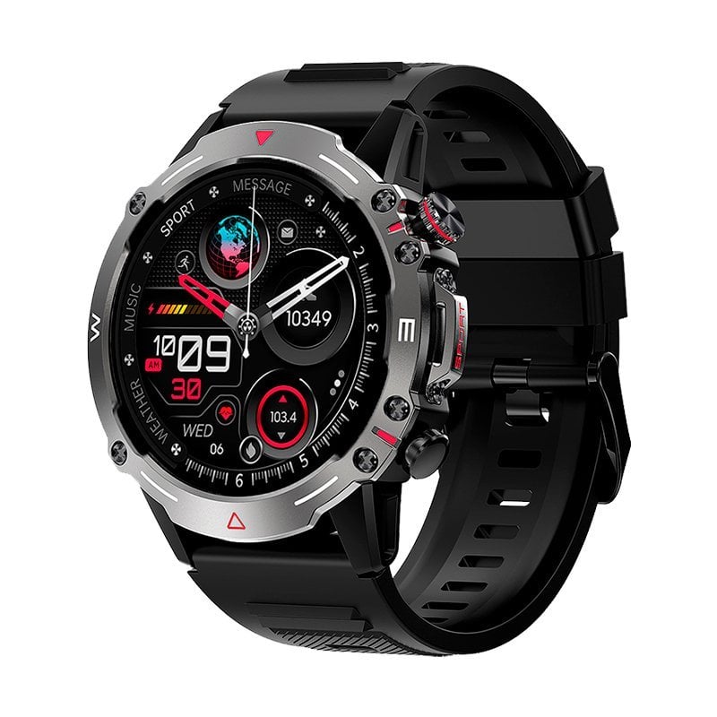 Image of Cool Adventure Smartwatch Amoled Silicone Nero