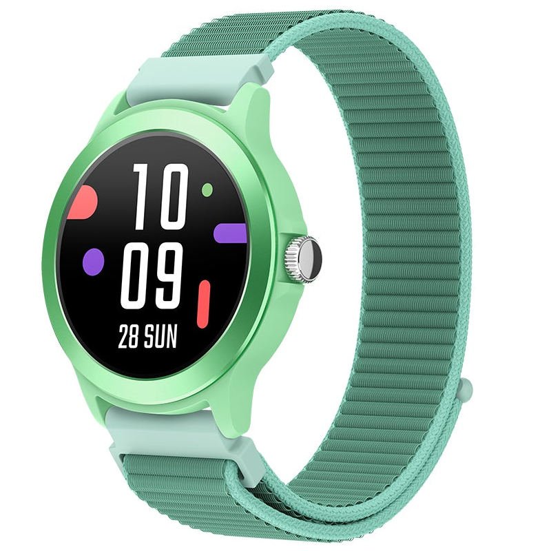 Image of Smartwatch SPC Smartee Duo Vivo 9651R/Notifiche/Frequenza cardiaca/Verde menta/Include cinturino extra