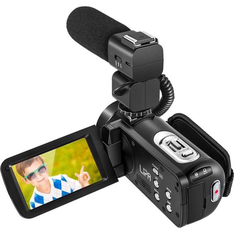 Lipa HDV Z63 Cámara de Vídeo FullHD 8MP Negra | PcComponentes.com