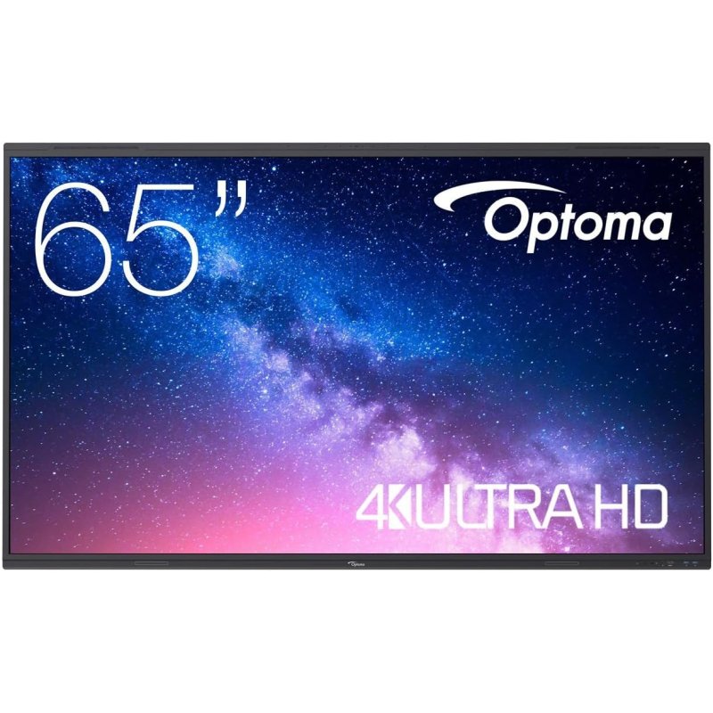 Optoma Premium Creative Touch Serie 5 de 65" Pantalla Interactiva Certificación Google EDLA Táctil