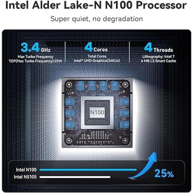 Mini PC Beelink Mini S12 Intel N95/8GB/256GB SSD | PcComponentes.com