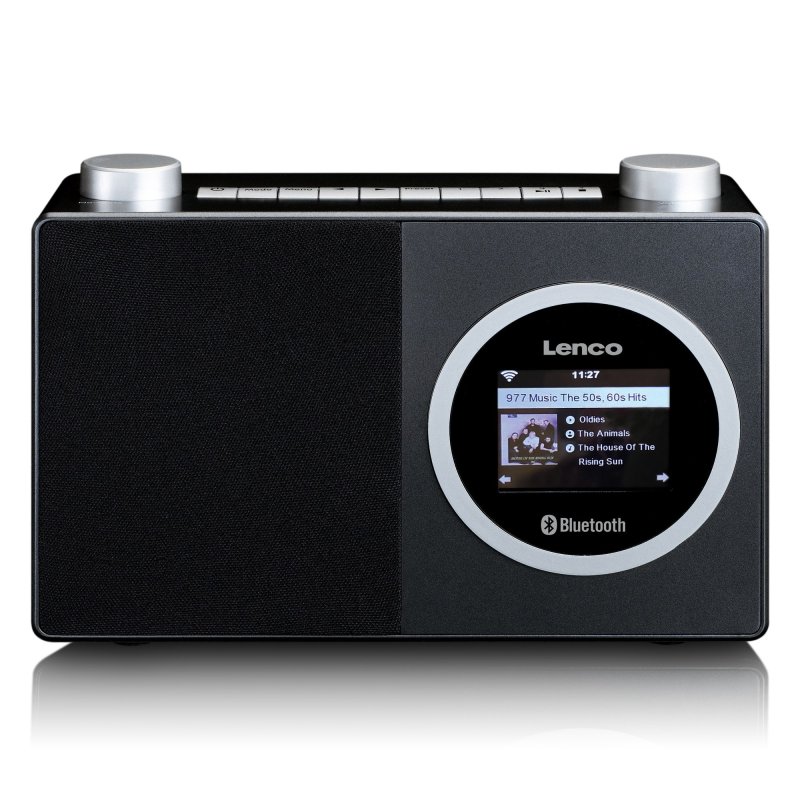 Image of Lenco Dir-70bk - Radio Internet con schermo a colori e Bluetooth® - Nero