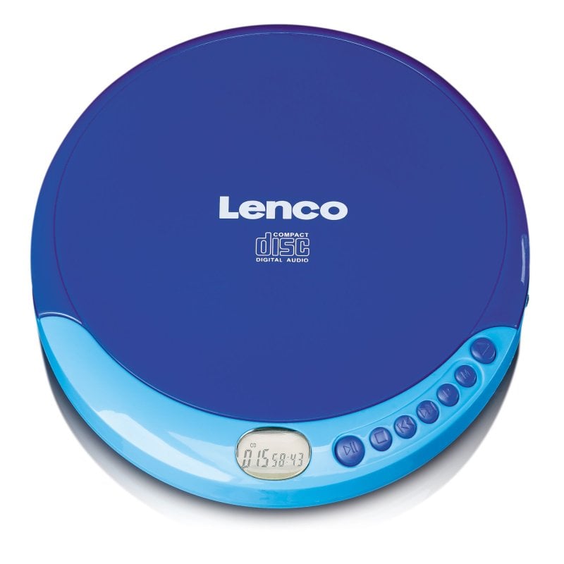 Image of LENCO CD-011BU Lettore CD portatile Blu