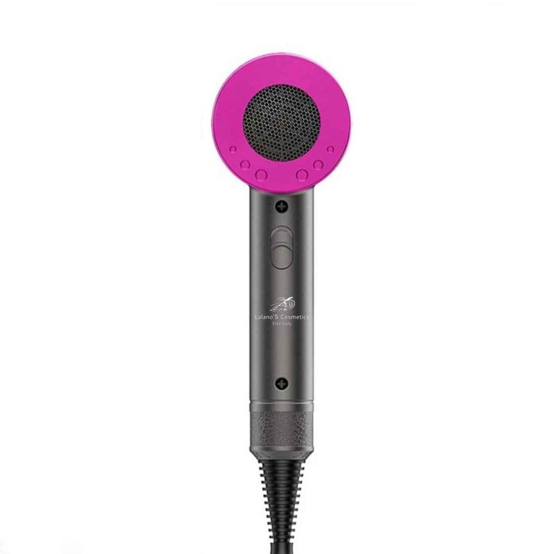 Lalano'S Cosmetics Ionic Super Blow Hair Dryer Secador de Cabelo 3 em 1 Rosa