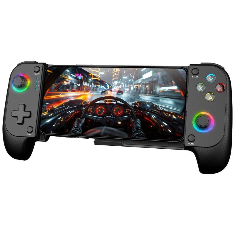 Controller Bluetooth Mars Gaming MGPBT - RGB, Giroscopio, Per Switch, PC, Mobile