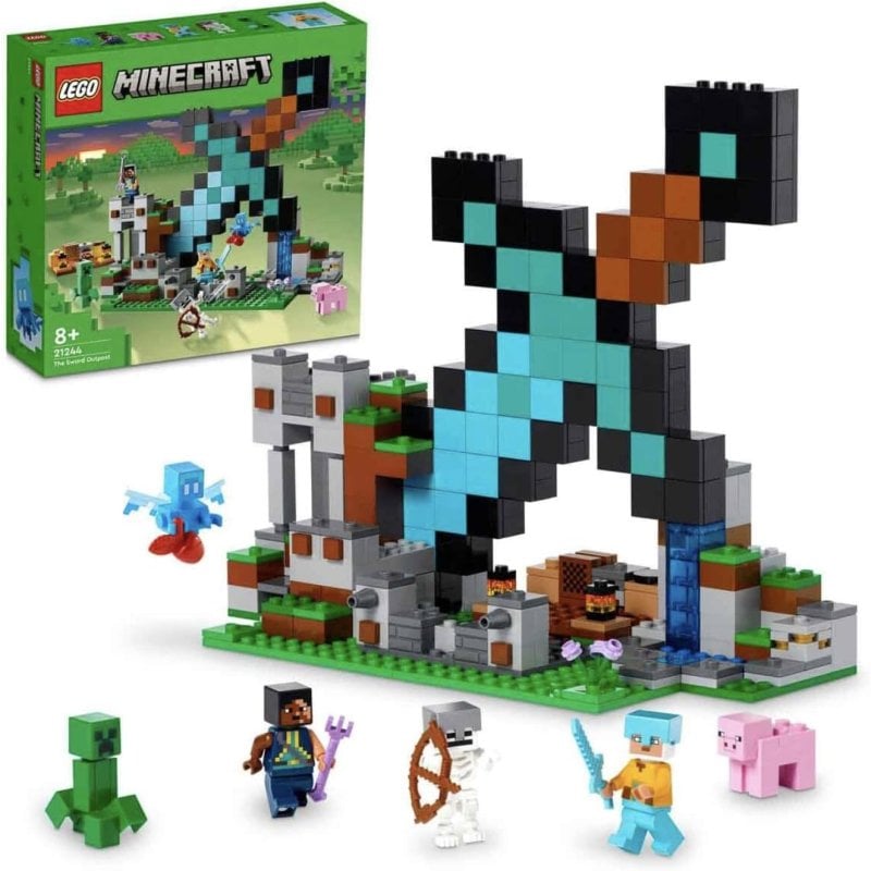 Image of Lego Minecraft La spada da fortificazione