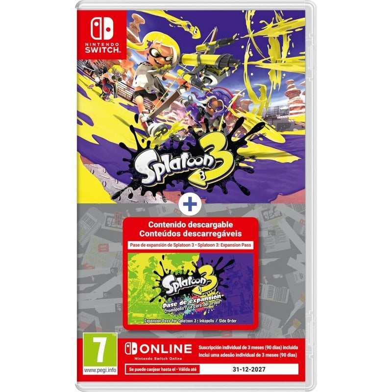 Image of Splatoon 3 + Pass di espansione + 3 mesi di Nintendo Switch Online