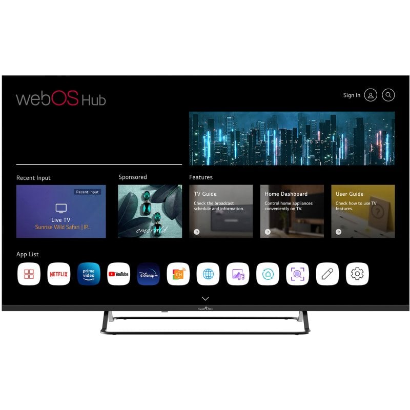 Image of Smart Tech 50UW02V 50" LED UltraHD 4K WebOS cod079