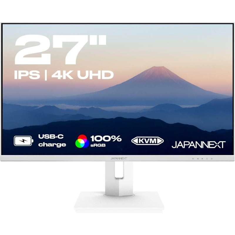 JAPANNEXT JN-IPS27UHDR-C65W-HSP-W 27' LED IPS UltraHD 4K FreeSync USB-C