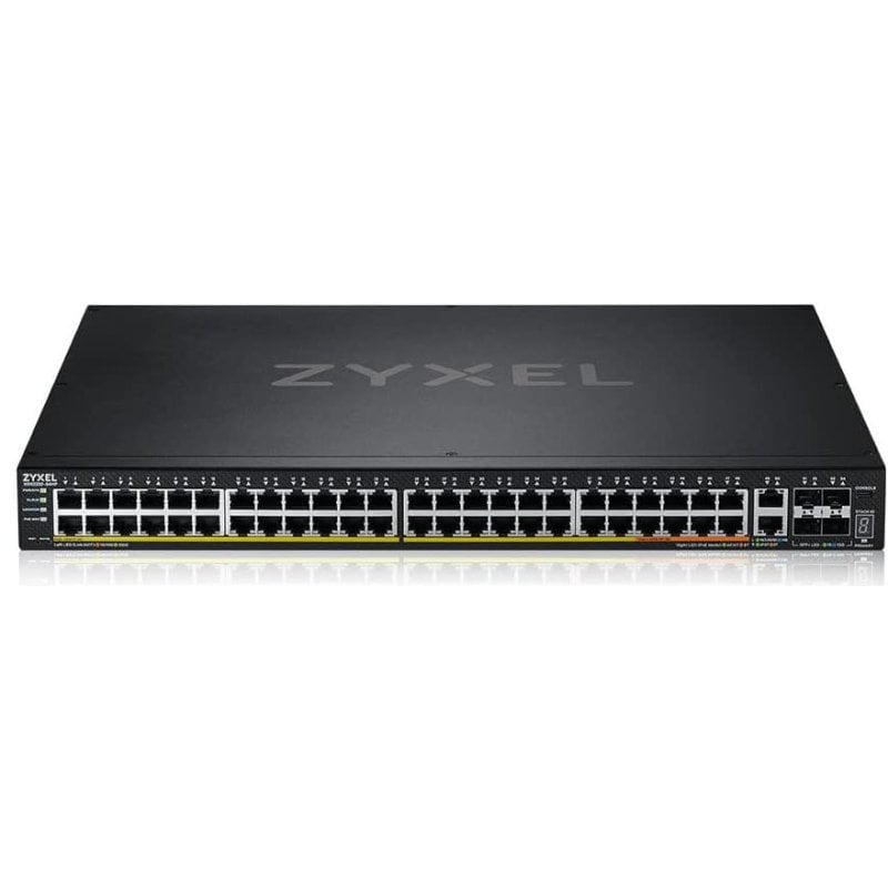 Zyxel XGS2220-54HP Switch Gestionado L3 Gigabit 50 Puertos + 4 SFP+