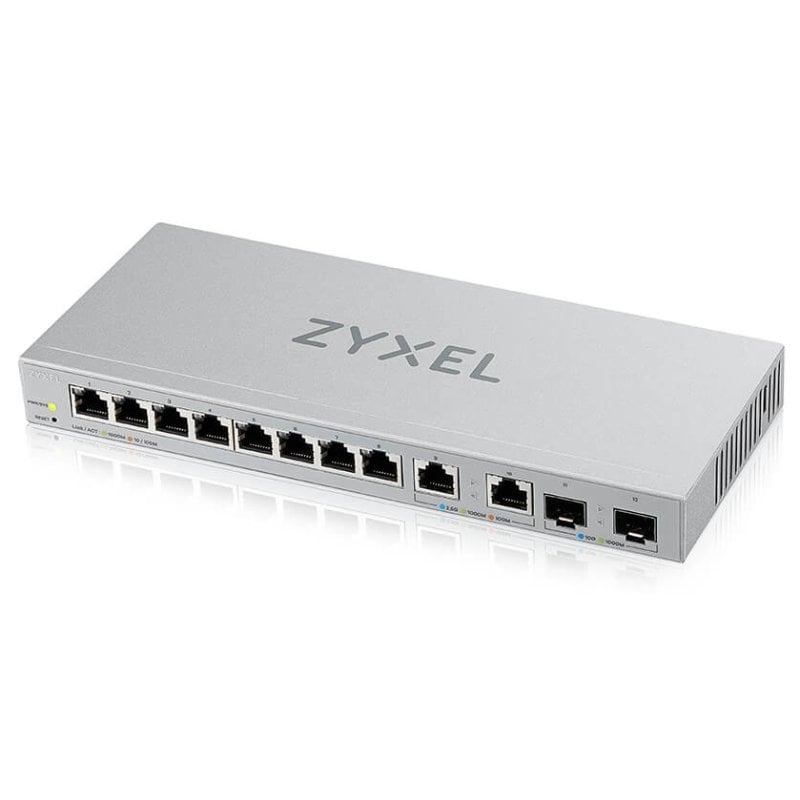 Zyxel XGS1210-12-ZZ0102F Switch Gestionado Gigabit 10 Puertos + 2 SFP