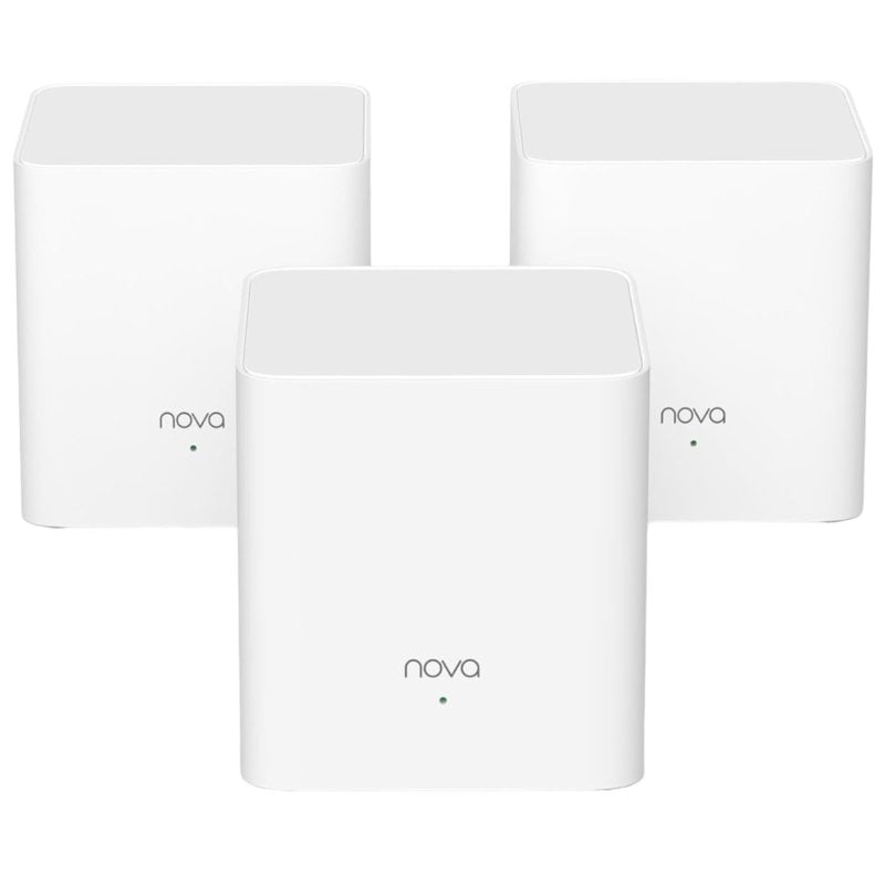 Image of Tenda MX3(3-pack) Dual-band (2.4 GHz/5 GHz) Wi-Fi 6 (802.11ax) Bianco 1 Interno