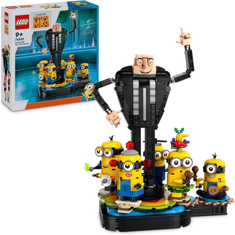 Image of Lego GRU 4: Cattivissimo Me Modello di GRU e i Minions