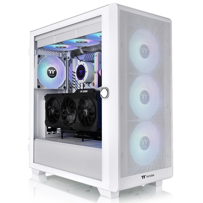 Image of Thermaltake S250 Tg Atx Box 2xusba 3.2 Argb Senza Sorgente Bianca