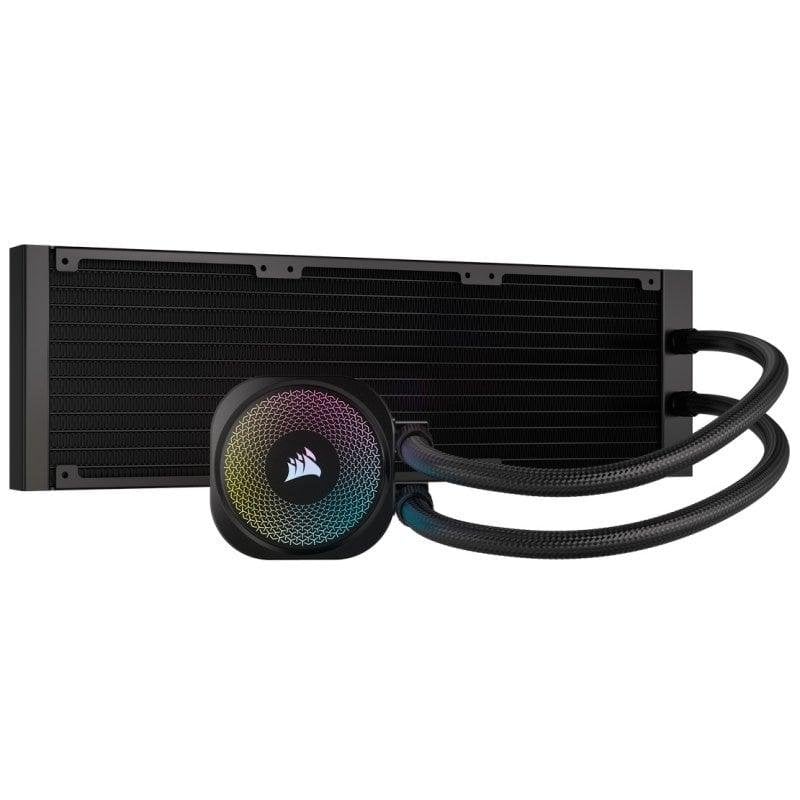 CORSAIR iCUE LINK TITAN 360mm RX RGBブラック Corsair iCUE LINK TITAN 360 RX RGB Kit Refrigeración Líquida 360mm