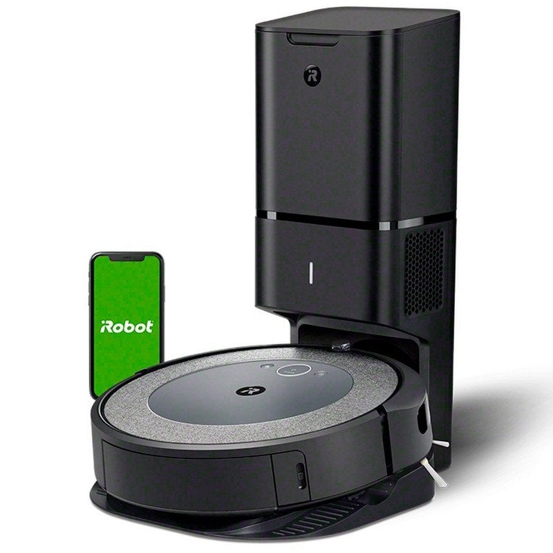 Image of iRobot Roomba Combo I5+ aspirapolvere robot 0,4 L Senza sacchetto Nero