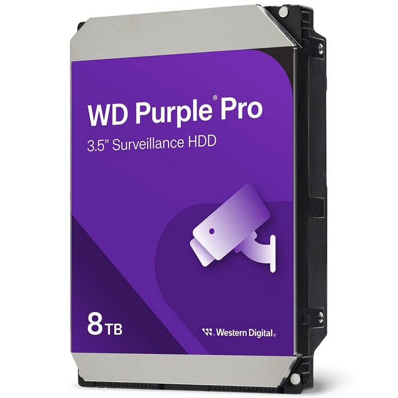 Image of Western Digital Purple Pro Smart Video HDD 8TB 3.5" SATA