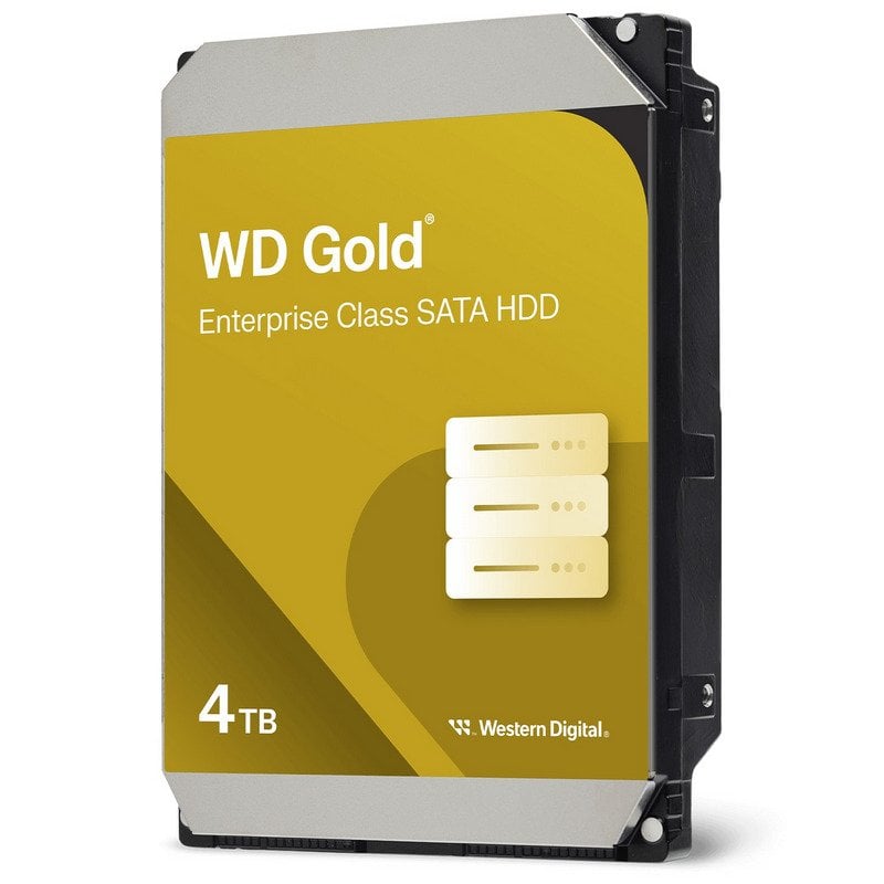 WD Gold 3.5" 4TB 256MB SATA 3