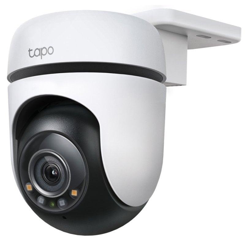 Tapo TC41 Cámara de Vigilancia 360º Exterior, 2K 3MP, Detección IA Gratuita, Visión Nocturna a Color