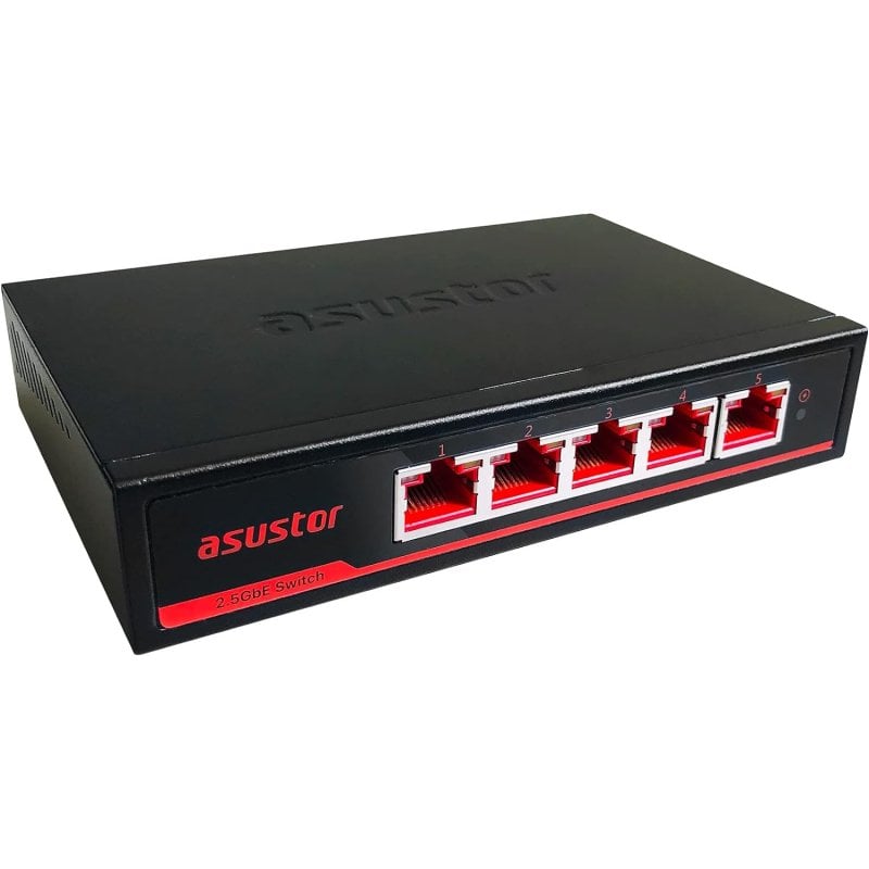 Asustor ASW205T Switch No Administrado Gigabit 2.5G 5 Puertos