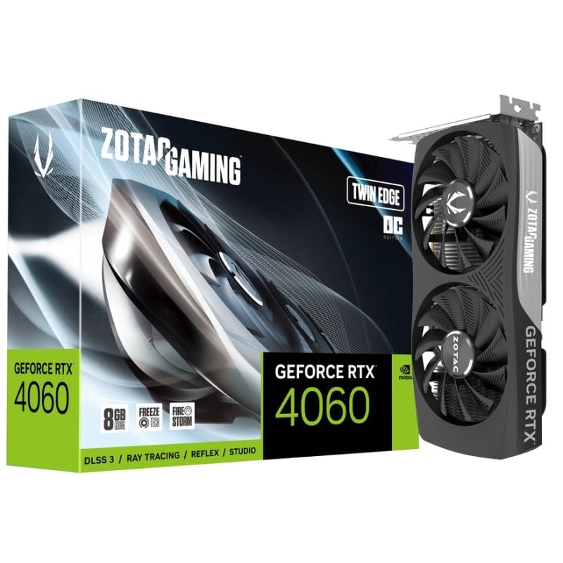 Image of Scheda grafica Zotac ZT-D40600H-10M NVIDIA GeForce RTX 4060 8 GB GDDR6