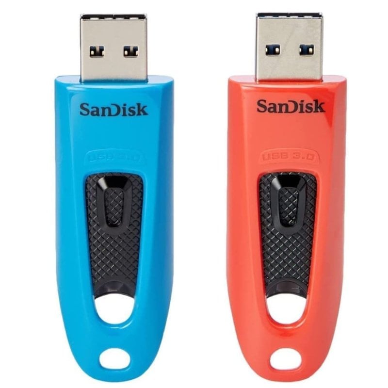 Image of SanDisk Ultra unità flash USB 64 GB USB tipo A 3.2 Gen 1 (3.1 Gen 1) Blu, Rosso