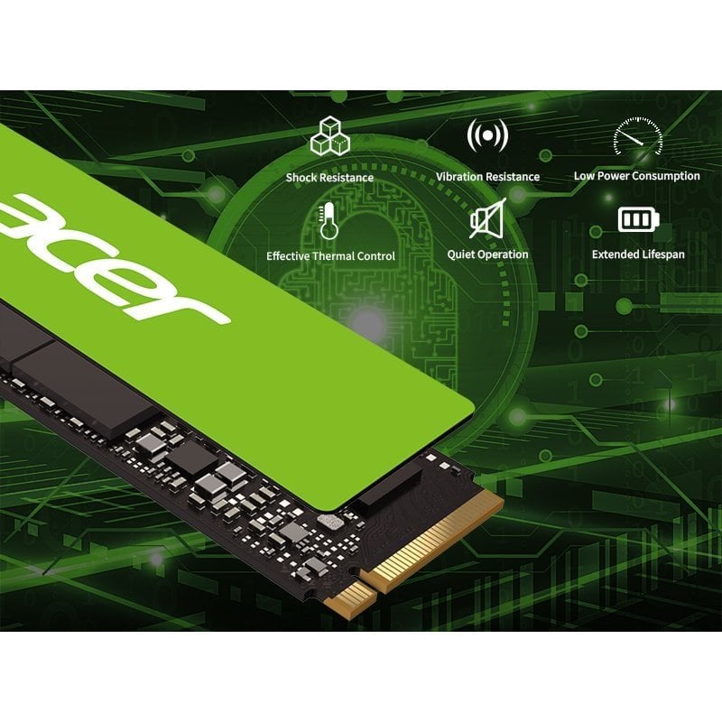 Disco Duro Acer FA200 2 TB SSD M.2 PCIe Gen 4 NVMe | PcComponentes.com